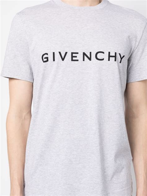 playera givenchy blanca|Givenchy Playera Con Logo Estampado .